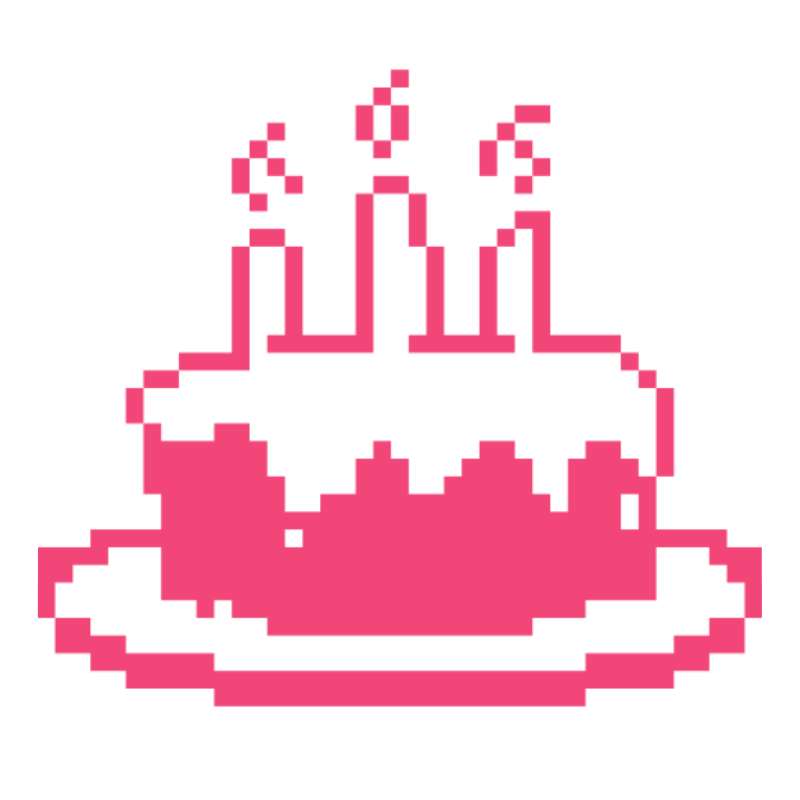 cake pixel icon