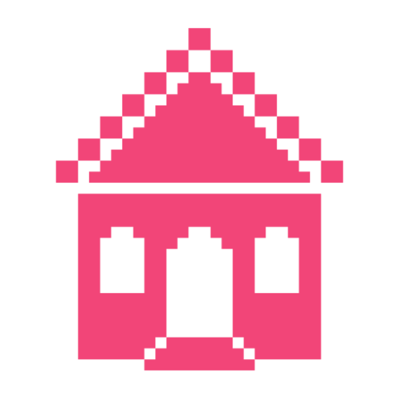 house pixel icon