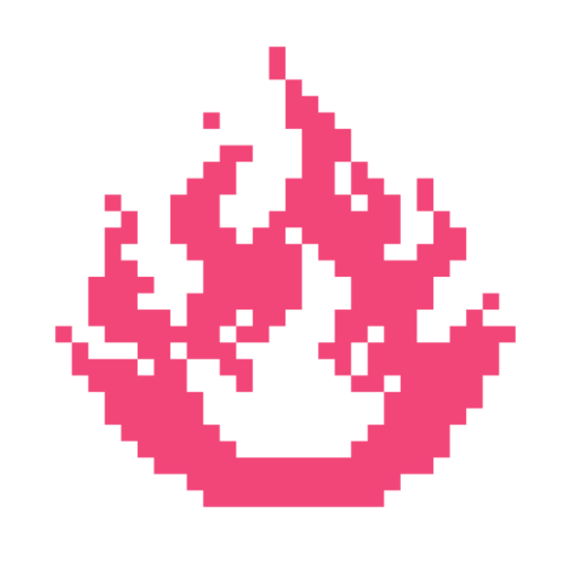 fire pixel icon
