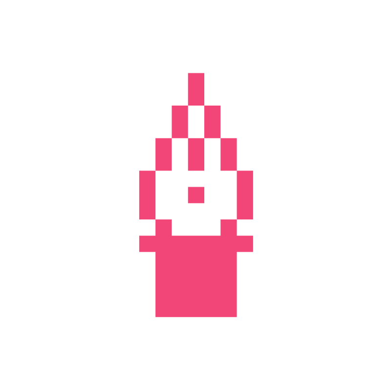 pen nib pixel icon